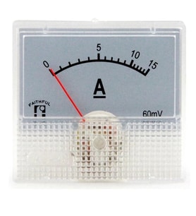 LOCKWAY IC-231A Ampermetre 48x45mm
