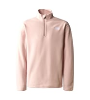 The North Face Glacier Yarım Fermuar Genç Çocuk Poları NF0A82D1LK61 (Pembe)