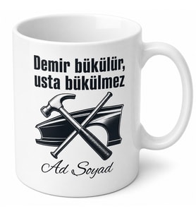 Kaportacı Göçük Düzeltme Çekiç Boya Koruma Esnaf Kupa Bardak Hediye