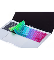 Laptop MacBook Pro Klavye Koruyucu 13inc A1708 12inc A1534 Türkçe Baskı Dazzle (Pembe-Fuşya)