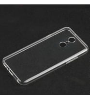 LG Q7 Kılıf Şeffaf Silikon Hibrit Case (Renksiz)