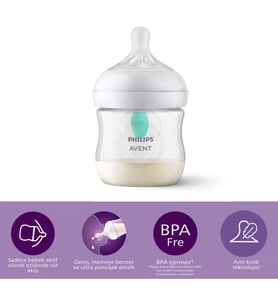 Philips Avent Natural Response Anti-Colic PP Biberon 125 ml +0 ay