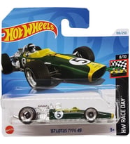 Hot Wheels Tekli Regular Arabalar HTD99 Hw Race Day / '67 Lotus Type 49