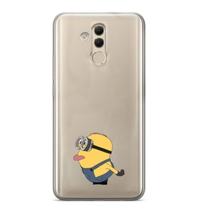Huawei Mate 20 Lite Uyumlu Baskılı Yumuşak Silikon Şeffaf Telefon Kılıfı