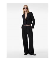 Koton Crop Siyah Kadın Blazer Ceket 6SAK50056UW