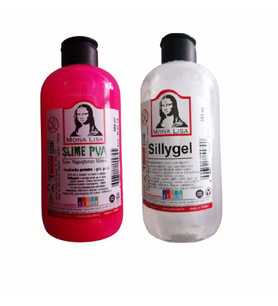 Monalisa Slime Pembe (slaym) Sıvı Yapıştırıcı 250ml + Pva 250ml