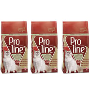 Pro Line Kuzulu Yetişkin Kedi Kuru Maması 1,5 Kg 3 Adet