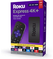 Roku Express 4K+ Media Oynatıcı (Siyah)
