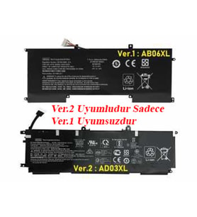 Hp Envy 2CR41EA Notebook Bataryası Laptop Pil V2
