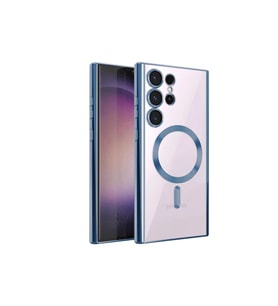 Samsung Galaxy S23 Ultra Kılıf Kross Magneticsafe Kapak - Sierra Blue