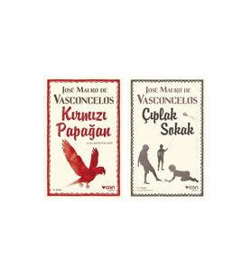 Kırmızı Papağan + Çıplak Sokak- 2 Kitap Set - Iş Bankası Özel Set Kırmızı Papağan Kitabı