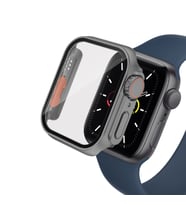 Apple Watch 44mm - Watch Ultra 49mm Kasa Dönüştürücü ve Ekran Koruyucu Zore Watch Gard 26 (Gri)
