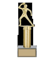 ODAK KUPA - Figürlü Kupalar - Masa Tenisi Kadın Figürlü Kupalar FG-007 B - 27 cm