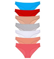 Mulvxbrf Brf02 7 Adet Süper Eko Set Likralı Kadın Slip Külot Set 5 (Mulvix)