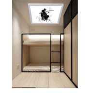 Yakuza Genç Odası - Ev Ledli Avize- 60w Modern Tasarım 60x60 -beyaz Işık-homojen Aydınlatma