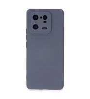 Xiaomi Mi 13 Pro Kılıf Nano İçi Kadife Silikon - Gri