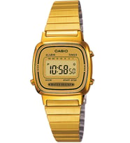 Casio LA670WGA-9DF Kadın Kol Saati (Sarı)