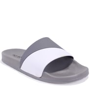 Fly Soft S263071 Gri Beyazı Günlük Ortopedik Erkek Spor Terlik