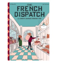 Vintage - The French Dispatch Tablo Ahşap Poster Dekoratif