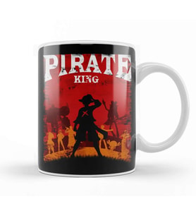 Strawhat Pirates The Pirate King Kupa Bardak Porselen