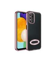 Samsung Galaxy A13 4G Uyumlu Kılıf Kamera Korumalı Logo Gösteren Zore Omega Kapak