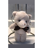 Sevimli Ayıcık Peluş Oyuncak Anahtarlık Uyku Arkadaşı Hediyelik 12 CM (Çok Renkli)