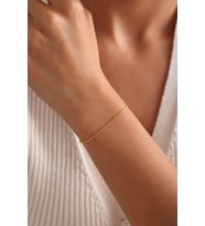 14 Ayar Altın Halat Bileklik 1.25 mm (Sarı Altın)