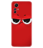 Xiaomi Redmi Note 12S Kılıf Resimli Desenli Silikon Platinium Series Red 1829
