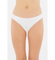 3 lü Paket Dagi Bayan Düşük Bel İzsiz Slip Külot 5101KC (Beyaz)