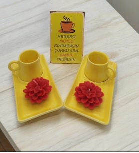 Sarı Kahve Seti