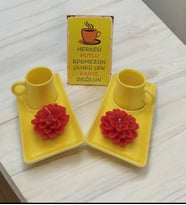 Sarı Kahve Seti