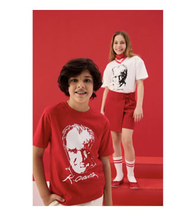 Defacto Atatürk Baskılı Kırmızı Erkek Çocuk T-Shirt B6938A8/RD282