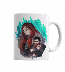 Game of Thrones Sansa e Jon Kupa Bardak Porselen