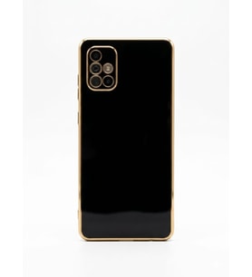 Samsung Galaxy A 71 Siyah Parlak Kılıf Modeli