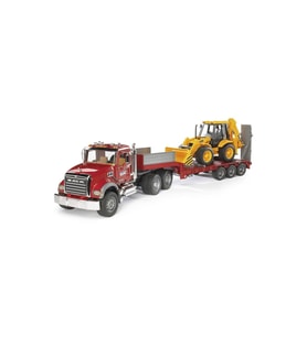 BRUDER MACK GRANİTE JCB TAŞIYAN TIR 02813
