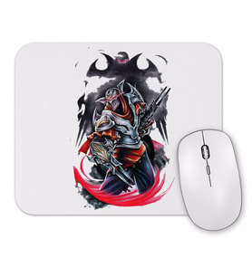League Of Legends Kled Zed Shuriken Mouse Pad