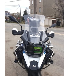 MOTOCAM BmwR 1200-1250 GS Ön Cam 2013-2024 Model 52cm Şeffaf Renkli 4mm UZUN