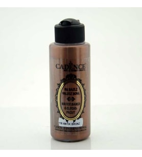 Cadence Su Bazlı Yaldız 120 ml. 118 Antik Bronz 