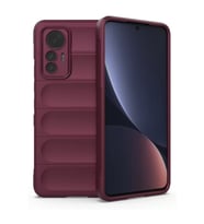 Pilelistore   Xiaomi Mi 12 Lite Kılıf Optimum Silikon - Bordo