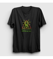 Presmono Unisex Siyah Asleep Billie Eilish T-Shirt 153394tt