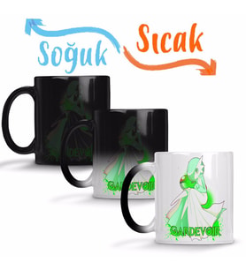 Pokemon GARDEVOIR Sihirli Kupa Bardak Porselen
