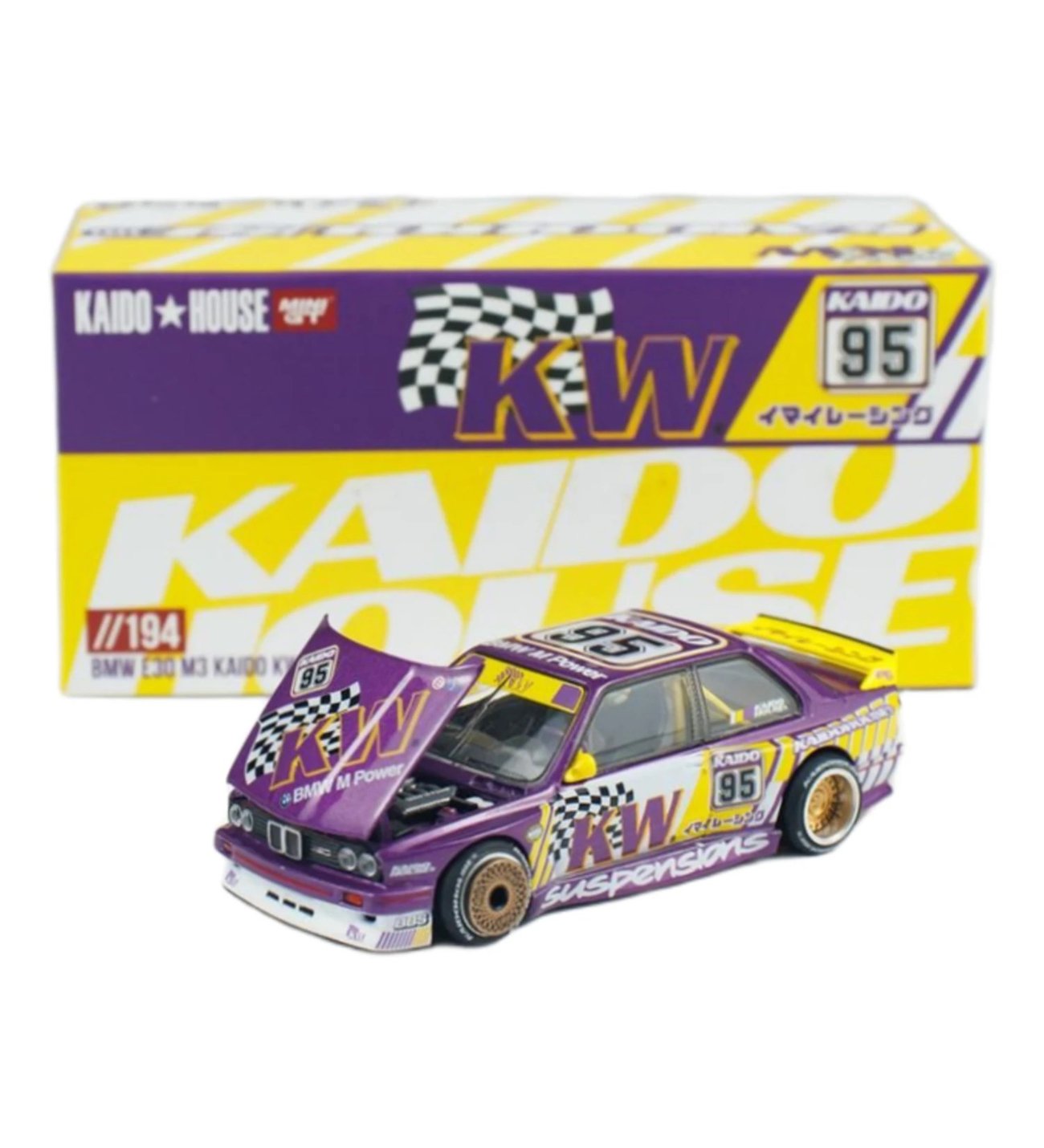 Kaido House Mini GT 1:64 Bmw E30 Kaido KW V1