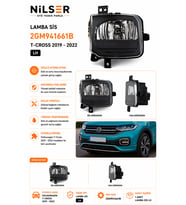 Volkswagen T-Cross Sis Lamba Sol 2019-2022
