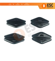 Chevrolet İçin 4 Adet Ön Kapı Pencere Kılavuzu 12353912, 20487630