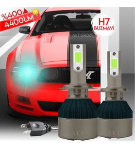 NKT GROUP H7 Ice Blue Buz Mavi Led Xenon Far Ledi Led Zenon Far Ampulü Ledxenon