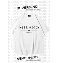 Unisex Baskılı Oversize %100 Pamuk T-shirt (Beyaz)
