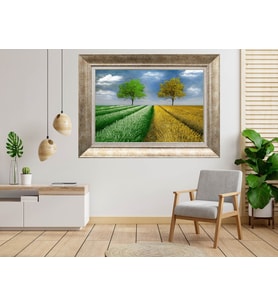 Gümüş Çerçeveli Tablo nb1725