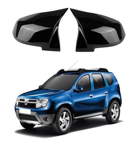 Dacia  Duster 10-18 Araca Özel Batman Yarasa Ayna Kapağı Pianoblack
