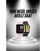 Northcity T500 Akıllı Saat - Dokunmatik Ekran, Değiştirilebilir Kordon ve 12 Tema