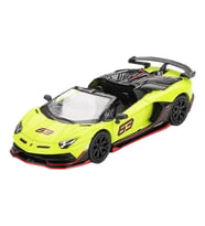 Mini GT 1:64 Lamborghini Aventador SVJ 63 Roadster Verde Shock MGT00887-BL